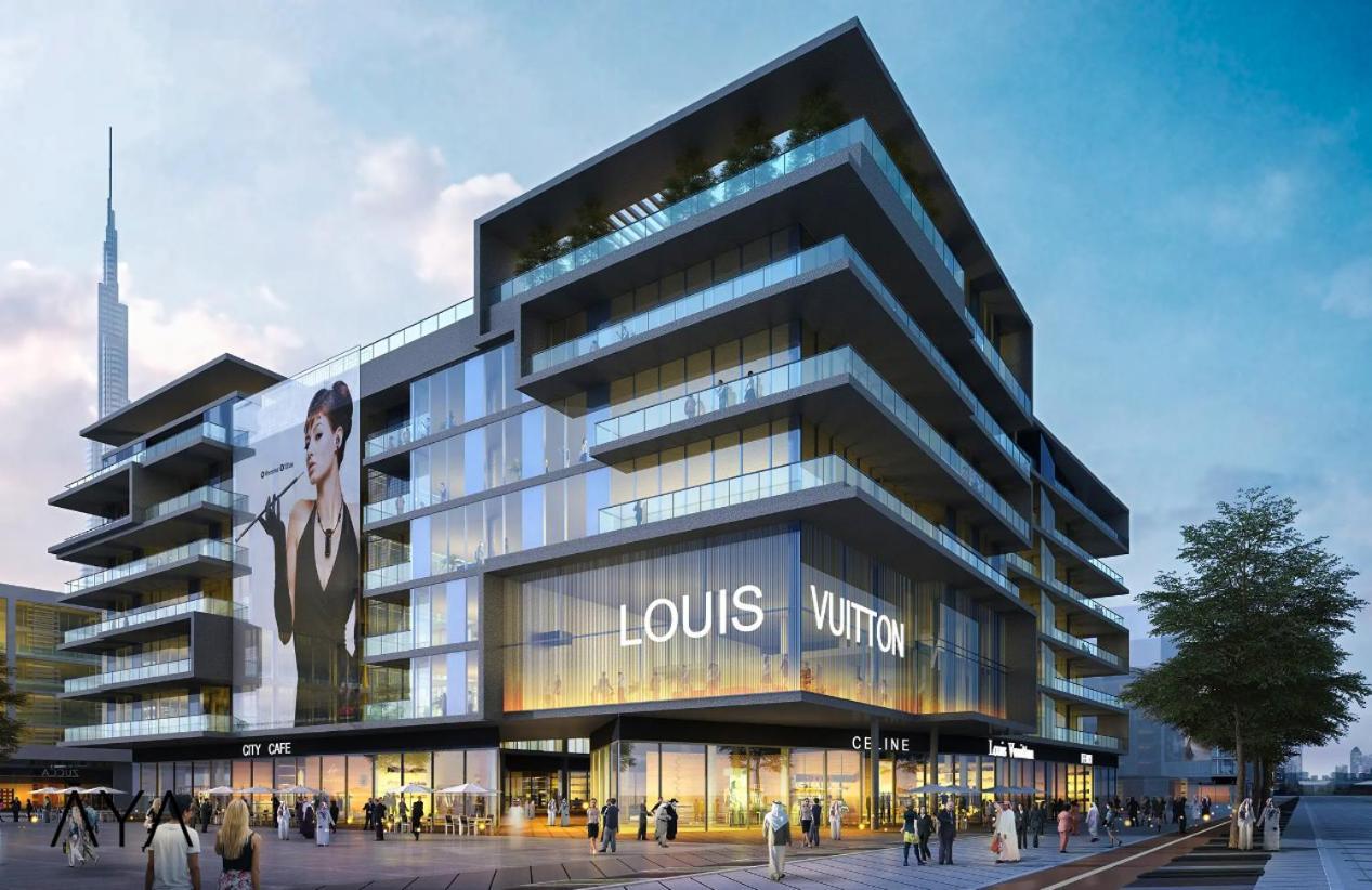 Luxury Apartment With Pool, Patio & Gym In City Walk Dubai Exterior photo